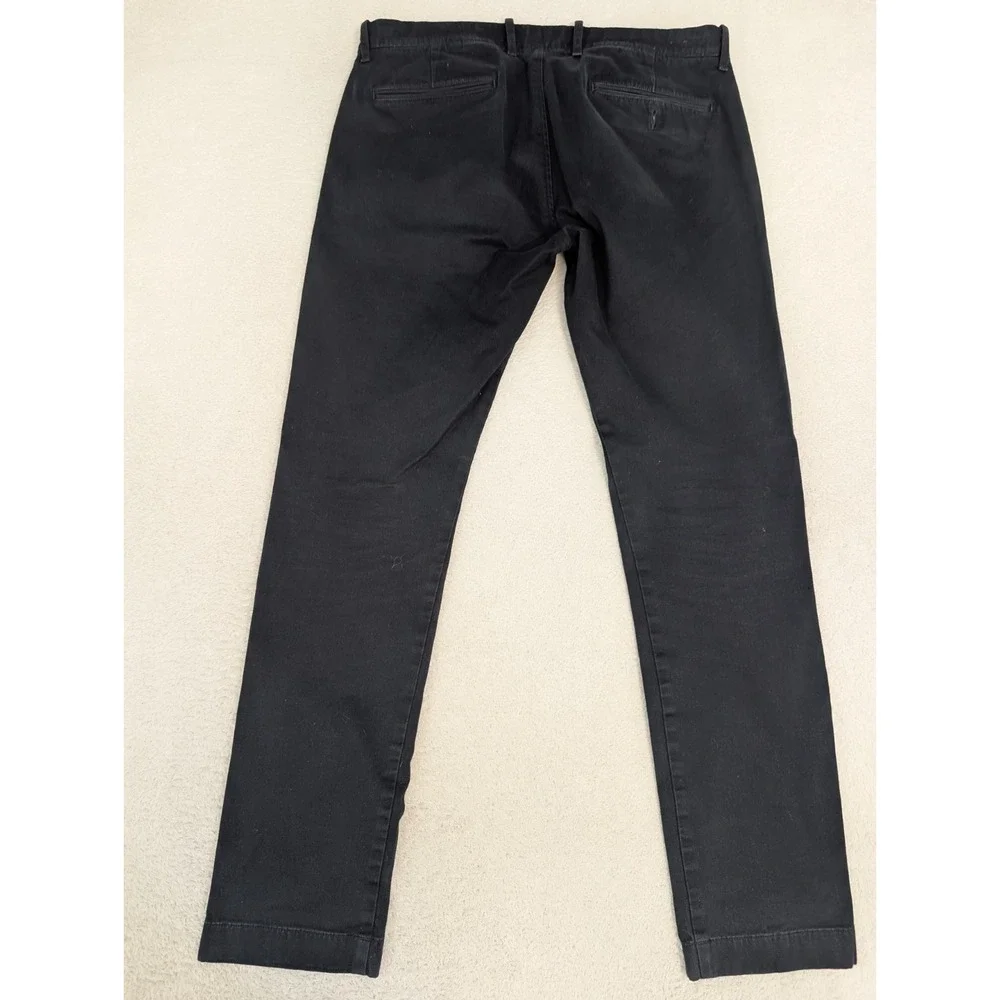 J.Crew Stretch 484 Slim Pants Mens 33x32 Straight Leg  Stretch Fabric Chino Blue